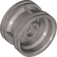 Wheel 30.4 x 20 without Pinholes, with Reinforced Rim / Flat Silver