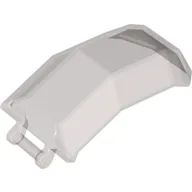 Windscreen 4 x 4 x 4 2/3 with Handle / Trans-Brown