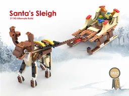 Santa's Sleigh, 31143 Alternate Build