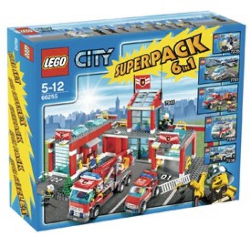 Lego City Super Pack 6 in 1