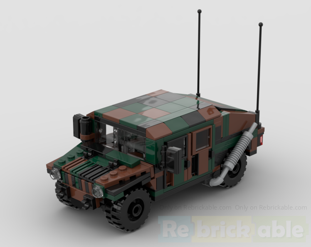 Lego HMMWV Camo