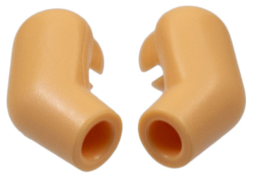 Lego Arm, (Matching Left and Right) Pair / Warm Tan