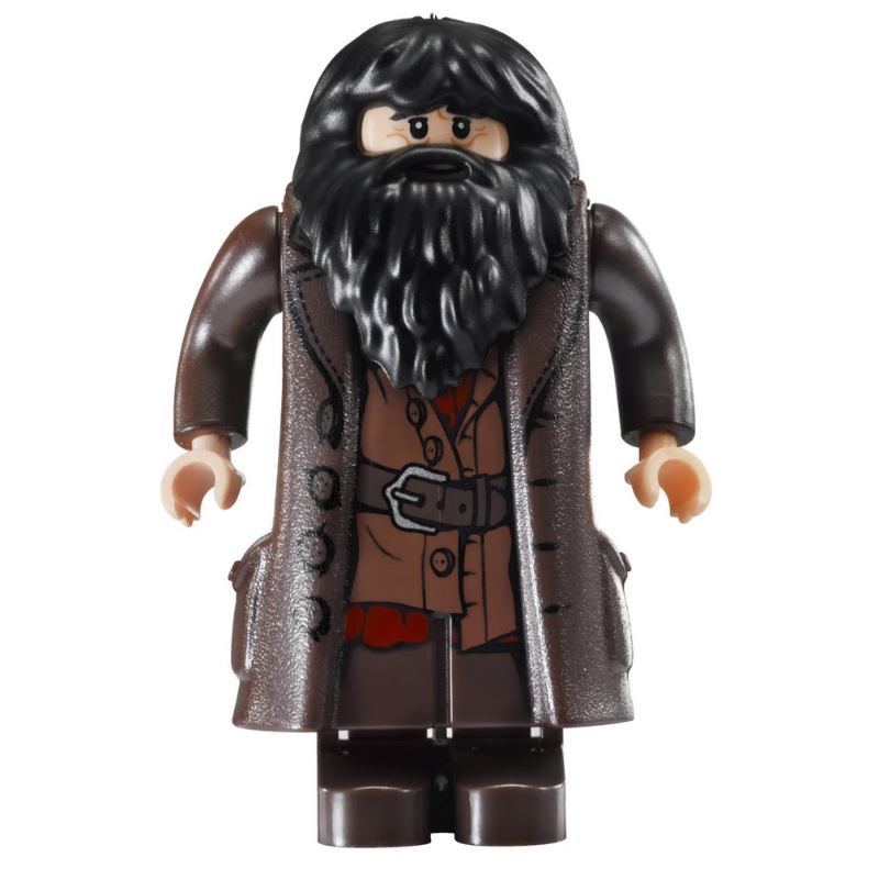 Lego Rubeus Hagrid, Dark Brown Overcoat