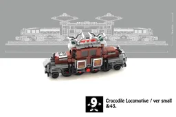 &43. Mini Crocodile Locomotive ver small