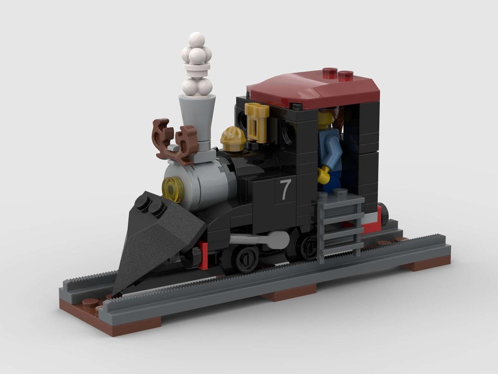 Lego Brickticks Engine Works Class 1 NG 0-4-0T Steam Locomotive