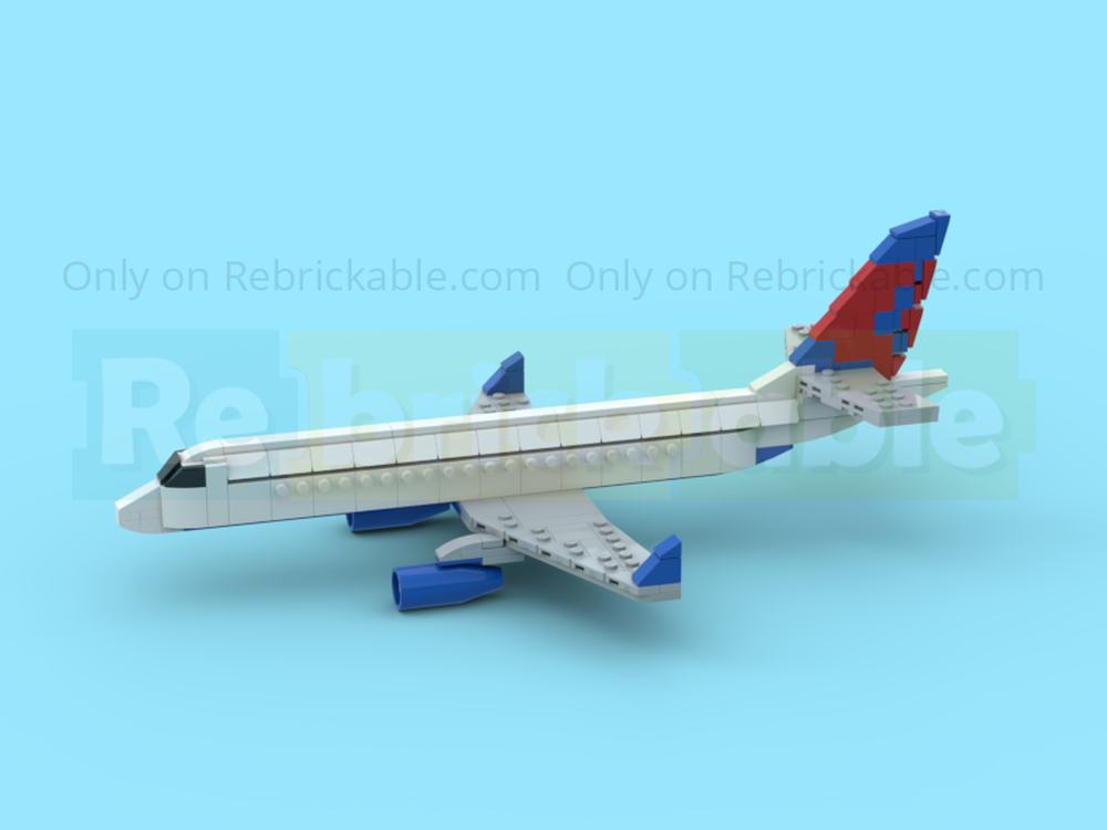 Lego Embraer E175 (Delta Connection Livery)
