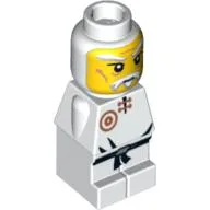 Microfig Sensei / Master Wu Print / White
