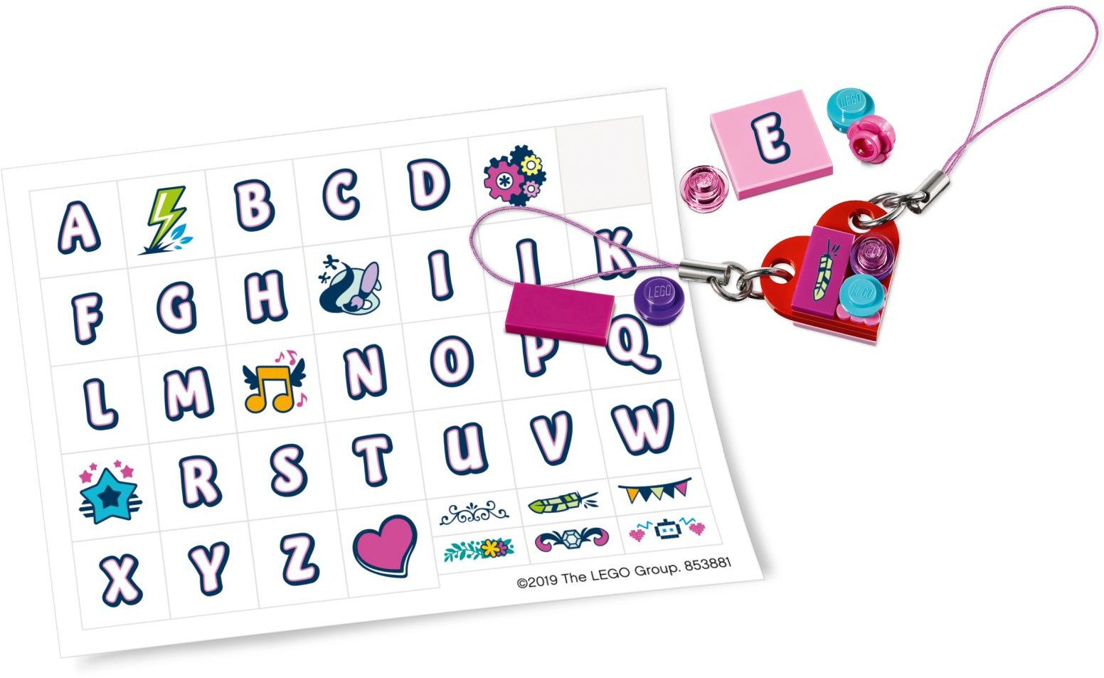 Lego Friends Creative Bag Charms