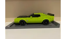 Display Stand for 77237 Dodge Challenger SRT Hellcat