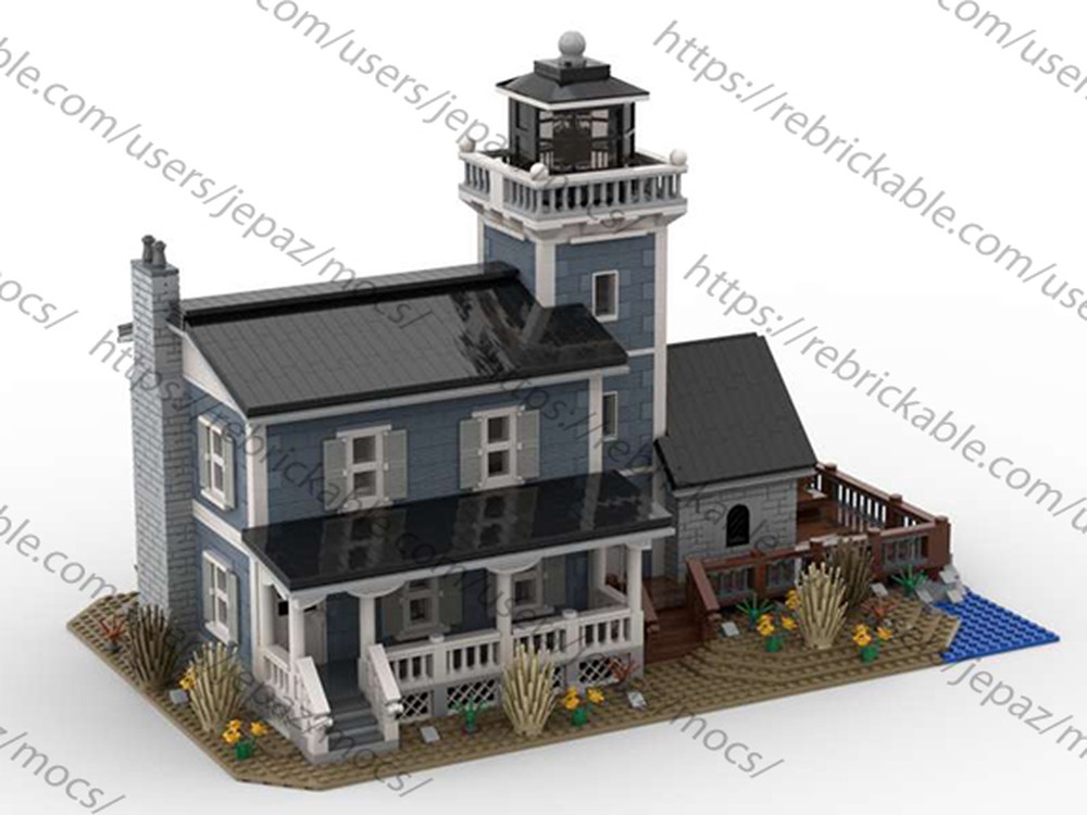 Lego Bed & Breakfast Lighthouse