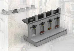 Modular Parisian Promenade - Left section module