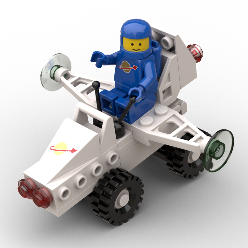 Lego MOC-6827 moon rover