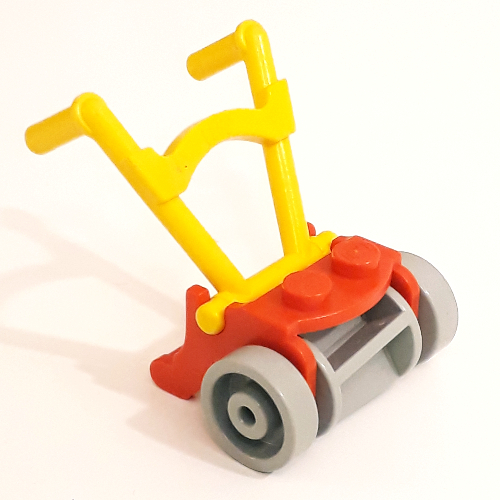 Lego Fabuland, Equipment Lawnmower [Complete] / Red