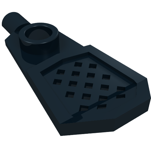 Lego Minifig Footwear Snowshoe [Long Front End] / Black