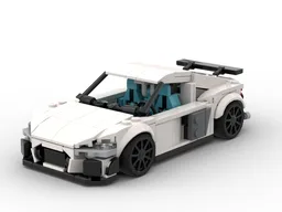 Audi R8 Twin Turbo (White)