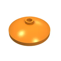 Dish 3 x 3 Inverted [Radar] / Orange