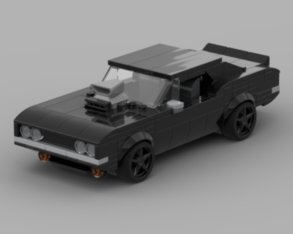 Lego "Dodge Challenger" Drag Racer