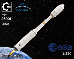 Vega C rocket | 1:220 scale