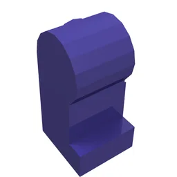 Leg, Right / Dark Purple