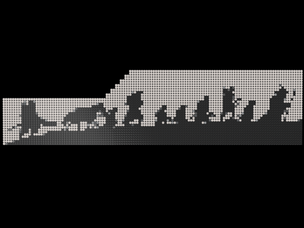 Lego LOTR - Fellowship of the Ring Mosaic
