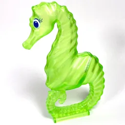 Belville, Animal, Seahorse / Trans-Light Bright Green