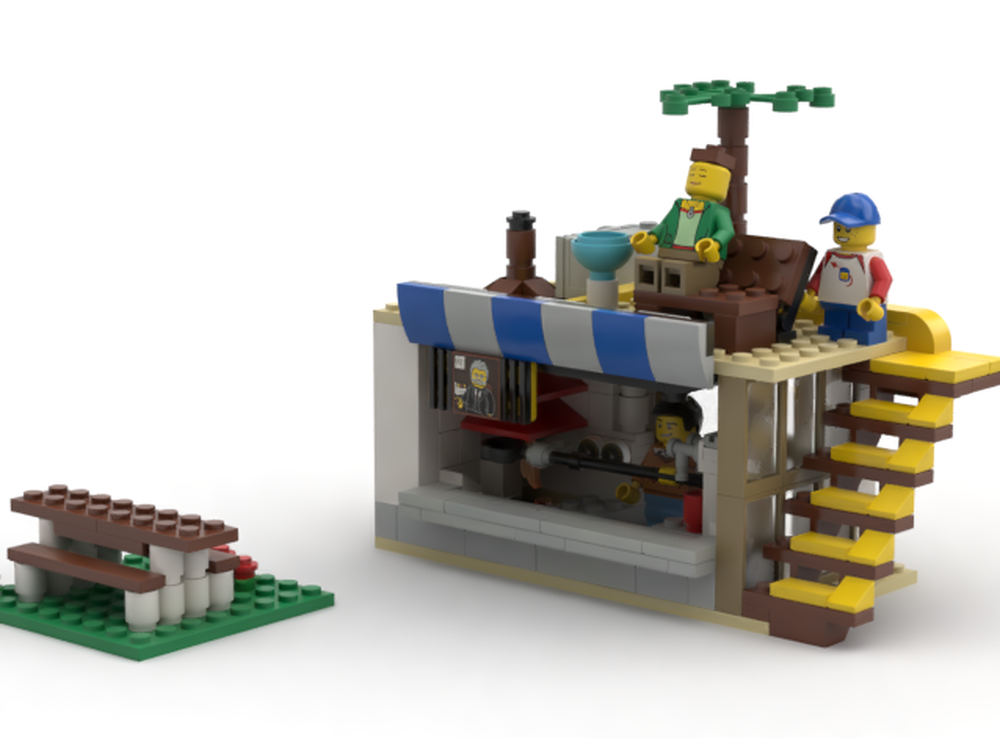 Lego Pizza street