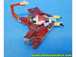 Transformer Manta Ray using set 31130