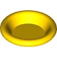 Equipment Dish / Plate / Bowl 3 x 3 [Plain] / Yellow