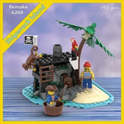6260 Shipwreck Island Remake