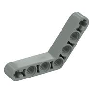 Lego Technic Beam 1 x 7 Bent (4 - 4) Thick / Light Gray