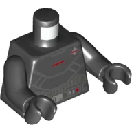 Torso, Armor, Grand Inquisitor, Utility Belt Print, Black Arms and Hands / Black