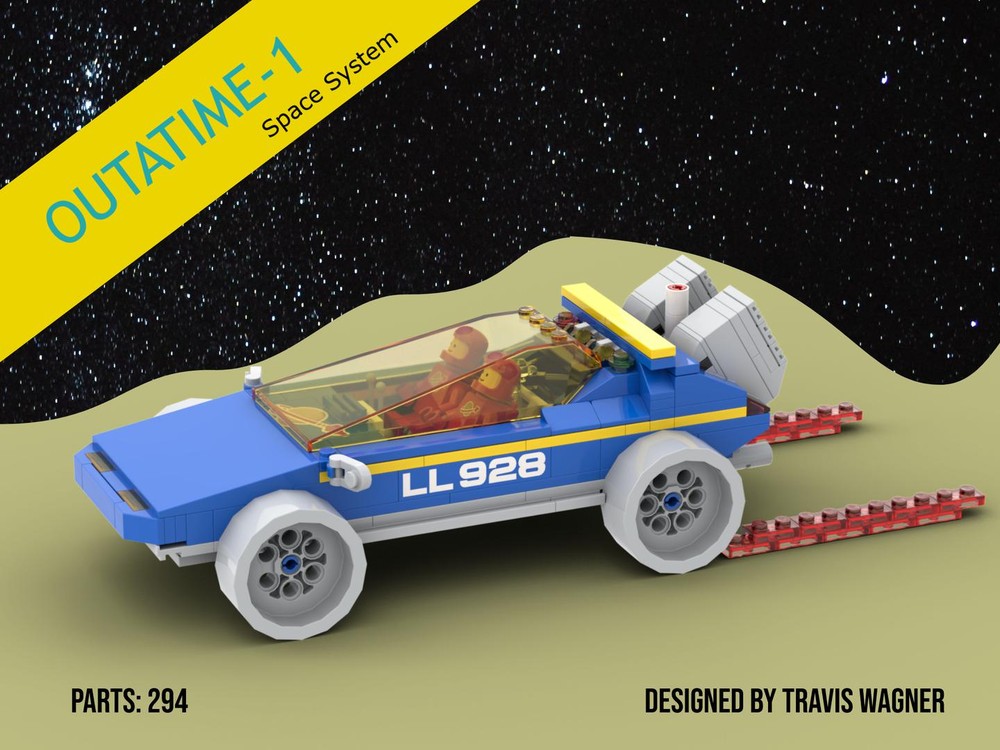 Lego 10497 Alt Build - OUTATIME - 1