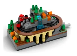 Working Mini Train System