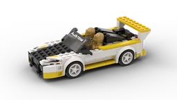76897 Retro Sports Audi