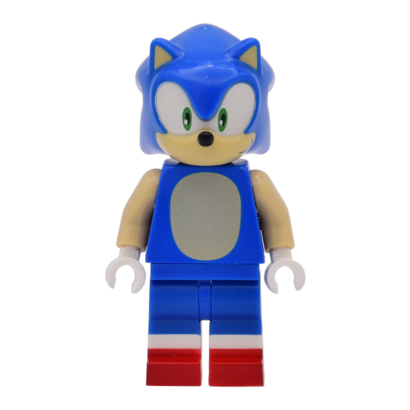 Lego Sonic the Hedgehog, Tan Face, Green Eyes
