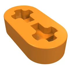 Technic Beam 1 x 2 Thin / Orange