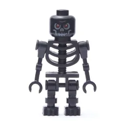 Skeleton, Red Eyes, Black