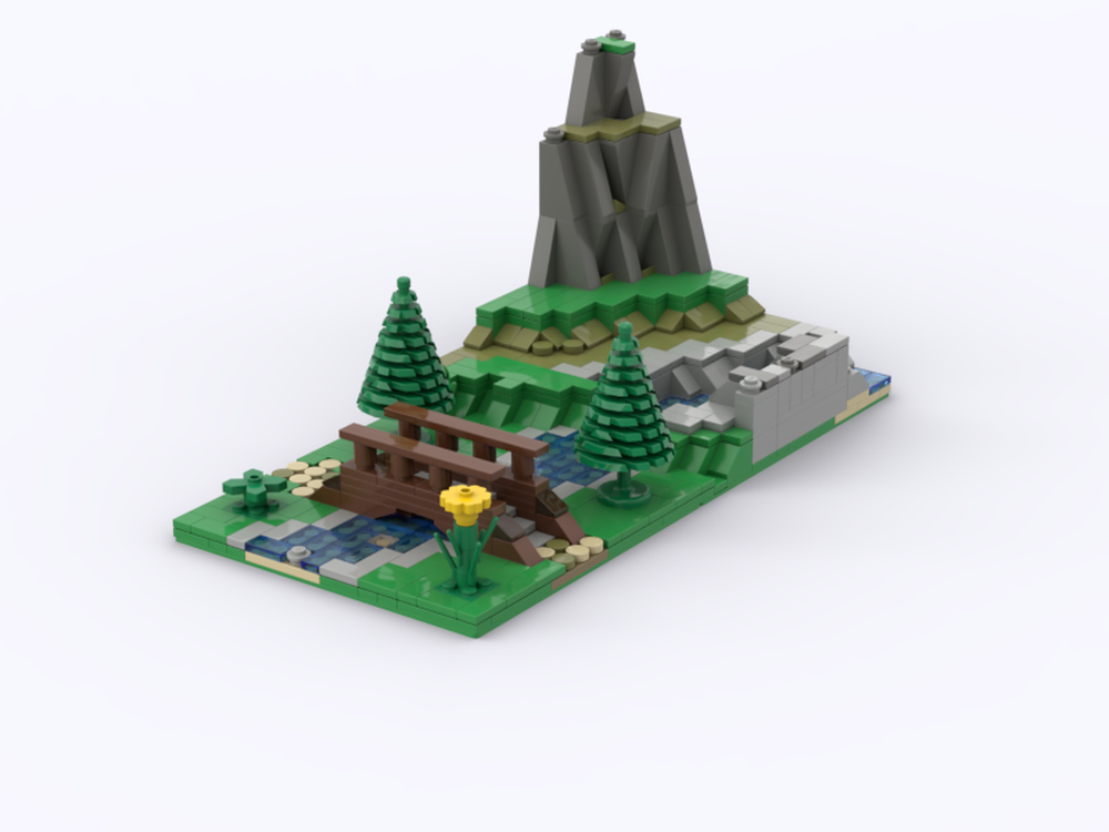 Lego Trail in the mountains