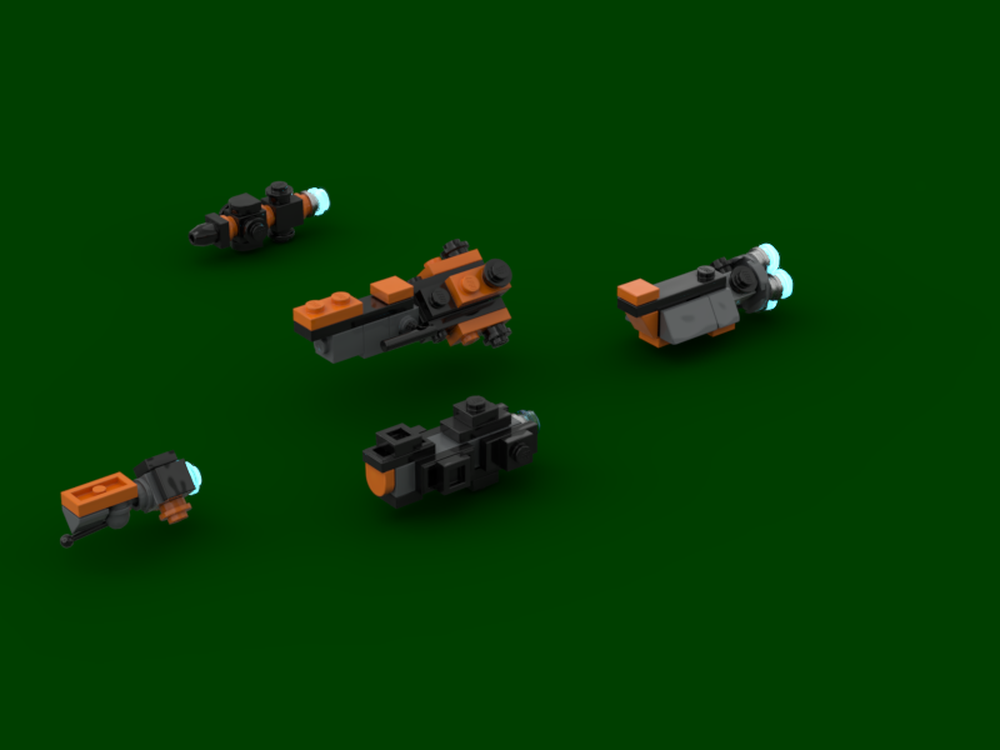 Lego [The Expanse] MCRN Fleet