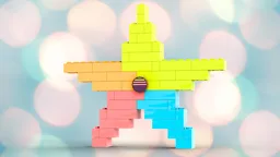 11027 Rainbow star