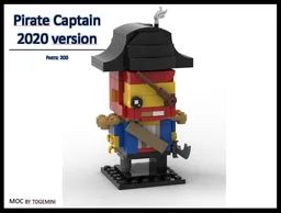 Pirate Captain Brickheadz - 2020 version