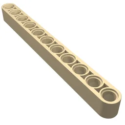 Technic Beam 1 x 11 Thick / Tan