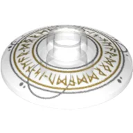 Dish 2 x 2 Inverted [Radar] with Elaborate Runes Print