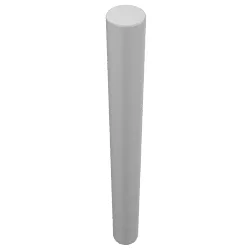 Bar 4L (Lightsaber Blade / Wand) / Glow in Dark White