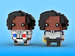 Monica Rambeau Brickheadz LEGO MOC - Marvel Studios WandaVision