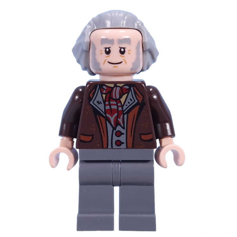Lego Garrick Ollivander, Dark Brown Jacket
