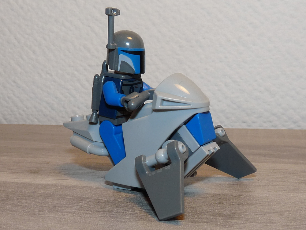 Lego Balutar-class swoop (Mandalorian speeder bike)