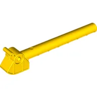 Duplo Train Barrier / Crossing Gate with Lever [Plain] / Yellow