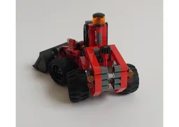 Red Mini Wheel loader
