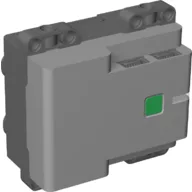 Hub, Powered Up 4-Port (Technic Control+) - Screw Opening / Light Bluish Gray